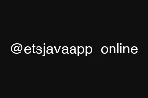 @etsjavaapp_online